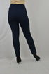 Jessica Graaf Mock-Zip Trousers Tapered Leg with Seam 24424